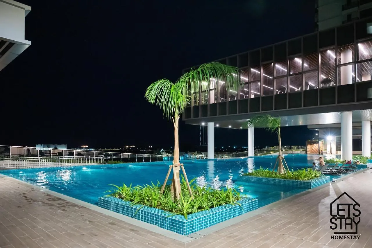Luxury Couple Suites L Free Netflix L Massage Chair L Bathtub L Wifi 200Mbps L Town Area Bali Residence 말라카 아파트